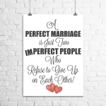 <h5>A Perfect Marriage Is...</h5><p>A Perfect Marriage Is...</p>