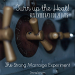 <p>Turn up the heat! Sex everyday for 21 days! #marriage #strongmarriageexperiment </p>