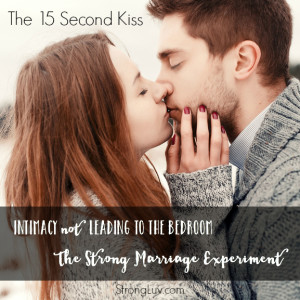 The 15 second kiss