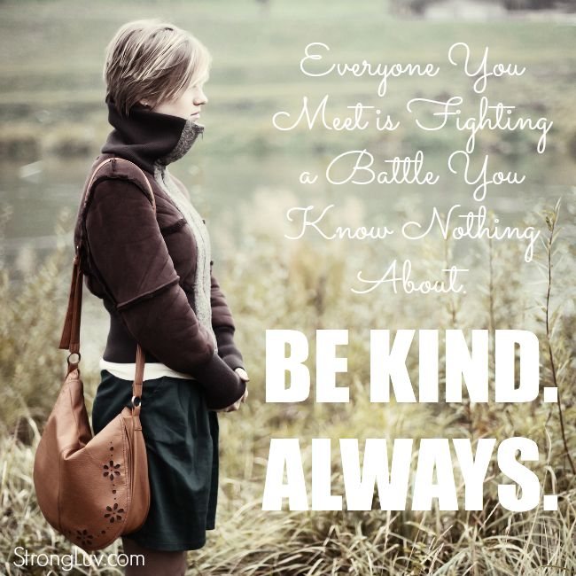 be kind always