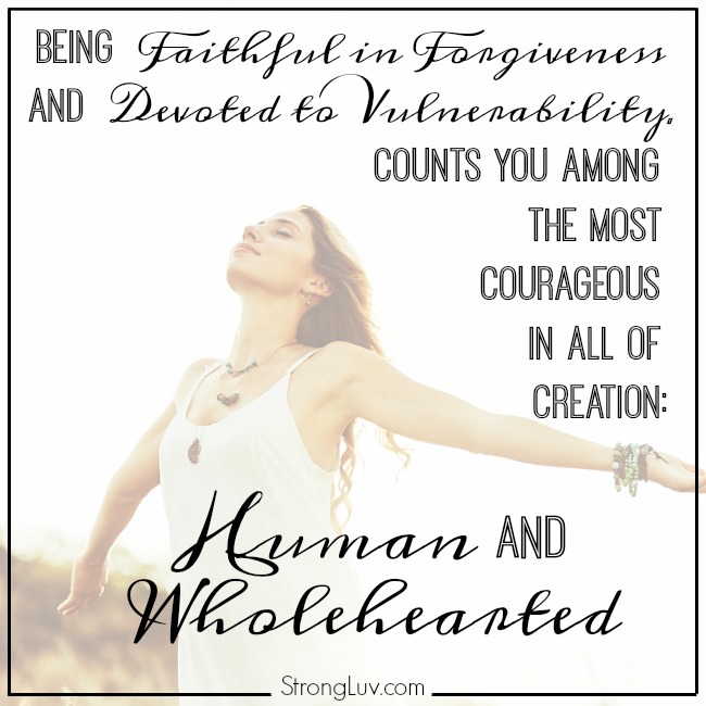human and wholehearted